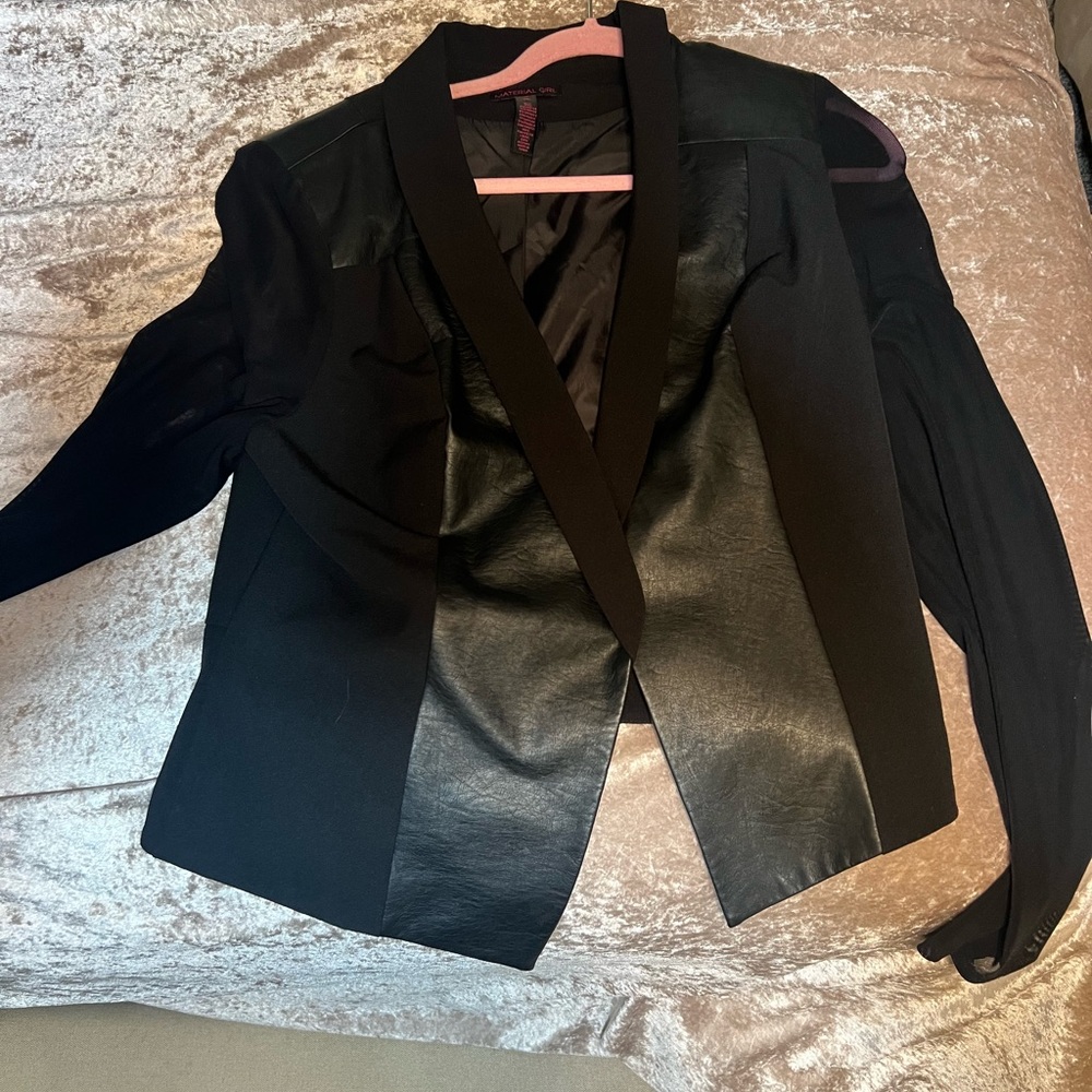 Material girl blazer